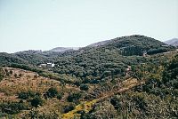Korfu, severní podhůří Pantokratu, okolí vesnice Portes