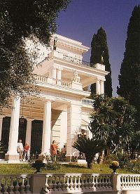 Gastouri, Achilleion, palác císařovny Sisi