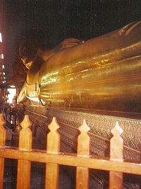 Grand Palace, Wat Pho - chrám ležícího Budhy (46 x 15m)