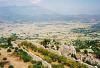 Tlos, pohled do údolí Xanthos