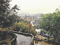 Luxembourg, Rocher du Bock, Abbaye du Neumuenster