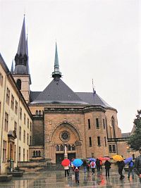 Luxembourg, Cathédrale Notre-Dame, katedrála Panny Marie