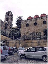 Palermo, Chiesa della Martorana (1143) a Chiesa di San Cataldo (1154)