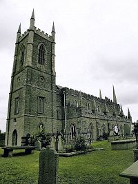 Downpatrick, katedrála Nejsvětější trojice
