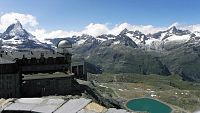 Gornergrat, vyhlídka na západ