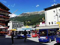 Zermatt, dolní stanice zubačky