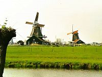 Zaanse Schans, mlýny na barviva