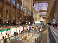 Hauptbahnhof Leipzig, nákupní galerie