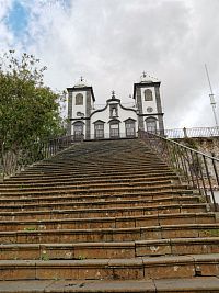 kostel Igreja  de Nossa Senhora  na Monte