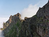 cestou na Pico Ruivo