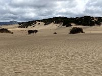 písečné duny na Costa Verde