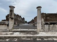 vykopávky Pompeje