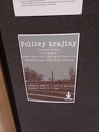 plakát výstavy Polibky krajiny