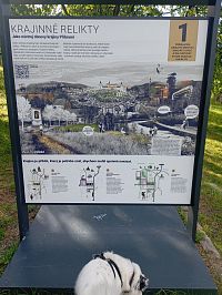 Krajinné relikty: panelová výstava ve Svatohorských sadech