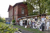 Brniště, železniční stanice - originální železničářské minimuzeum