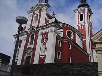 21. klášterní kostel sv. Václava v Pacově.