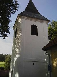 25. Zvonice u kostela v Těchobuzi z roku 1603