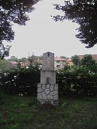 14. Pomník z války v Dobré Vodě.