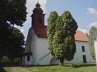 30. Evangelický kostel v Horních Dubénkách z roku 1786.