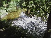 2. Potok Mastník zde tvoří prudký splav