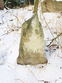 32. Další dnešní objevený menhir, pracovně nazvaný V3