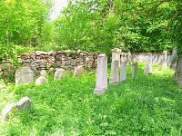 22. Zapomenutý a zarostlý židovský hřbitov u Květuše