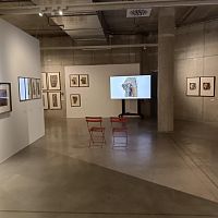 Do Galerie Gong v Dolní oblasti Vítkovic na Výstavu dřevorytů Heleny Salichové