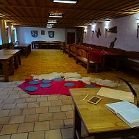 Na Slezskoostravský hrad Betlémy na hradě - z papíru vystřižené prosinec 2025