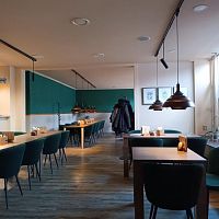 příjemný interiér