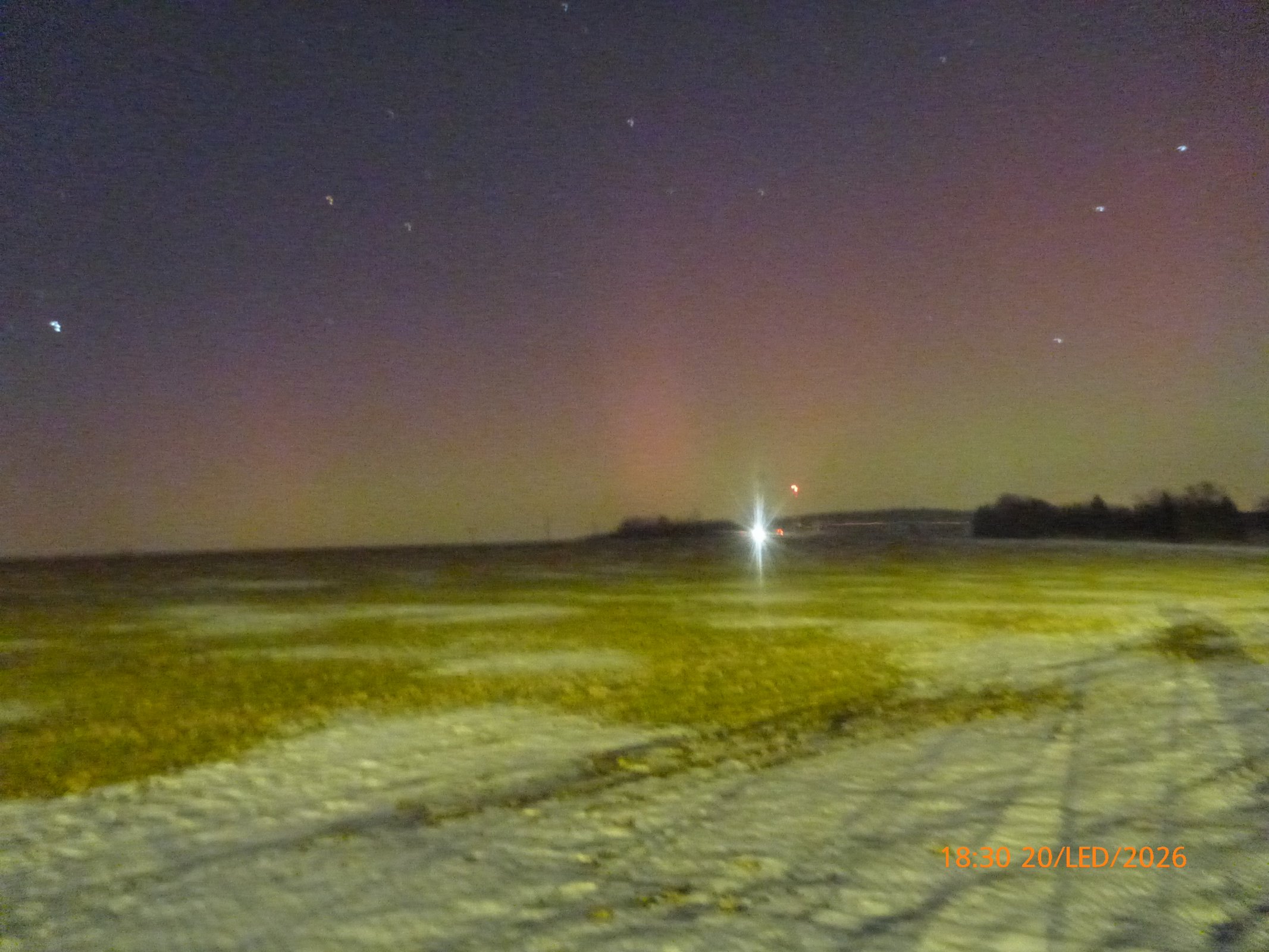 "Výprava" za polární září.