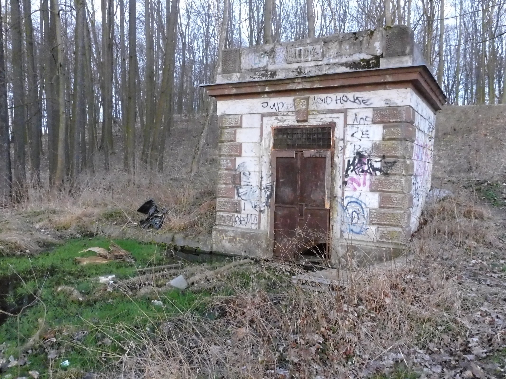 Historická vodárna v "Benátkách".