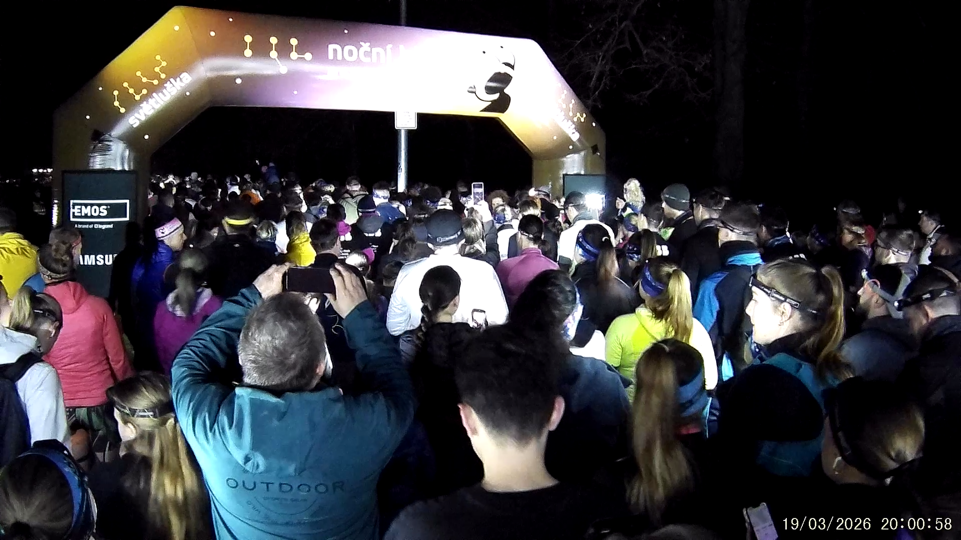 Noční běh pro Světlušku, Ostrava 2026.