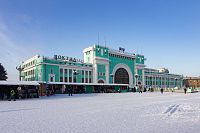 Nádraží v Novosibirsku