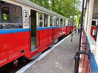 Detská železnica Normafa park Budapešť