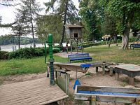 Detské ihrisko a promenáda Hainburg an der Donau