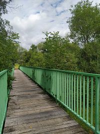 Mostek před Vsetínskou Bečvu