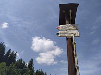 Jizerské hory - Smědava, turistický rozcestník