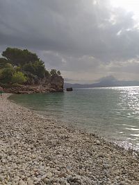 Chorvatsko, Gradac, pláž