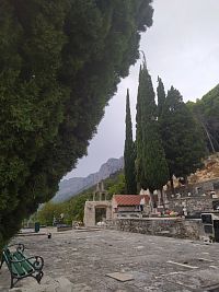 Chorvatsko, Gradac, hřbitov
