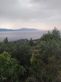 Chorvatsko, Gradac, cesta na hřbitov