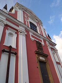 Klášterec nad Ohří - barokní kostel Nejsvětější Trojice