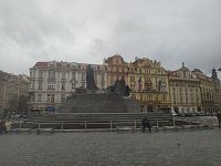Staroměstské náměstí Praha - Pomník Mistra Jana Husa