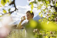 Na jablečných farmách Roter Hahn ochutnáte místní produkty