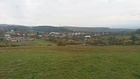 Pohled na obec z Budičského vrchu