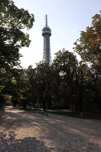 Park u Petřínské rozhledny