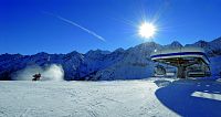 Tonale - Panorama con cannone da neve ph.D.Lira