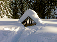 To samé místo před několika lety kdy bylo hodně sněhu.