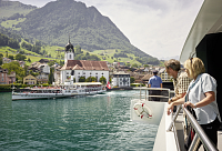 Boat trip on Lake Lucerne / Steamship on Lake Lucerne © SGV