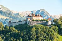 Gruyeres Castle, Autumn © Chateau de Gruyeres / Pierre Cuony