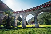 Brusio, Bernina Express © Switzerland Tourism/Marcus Gyger